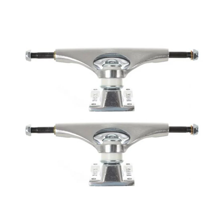 Krux K5 Polished Silver DLK Trucks - Image 2
