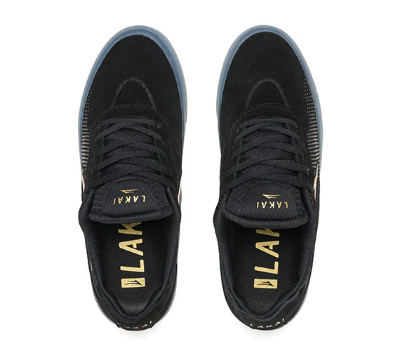 Lakai Essex - Black/Gold Suede - Image 2