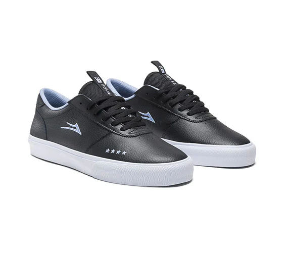 Lakai Manchester - Black/Pebble Leather - Image 2