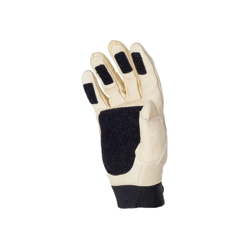 Landyachtz Velcro Fingertip Leather Slide Gloves - Image 2