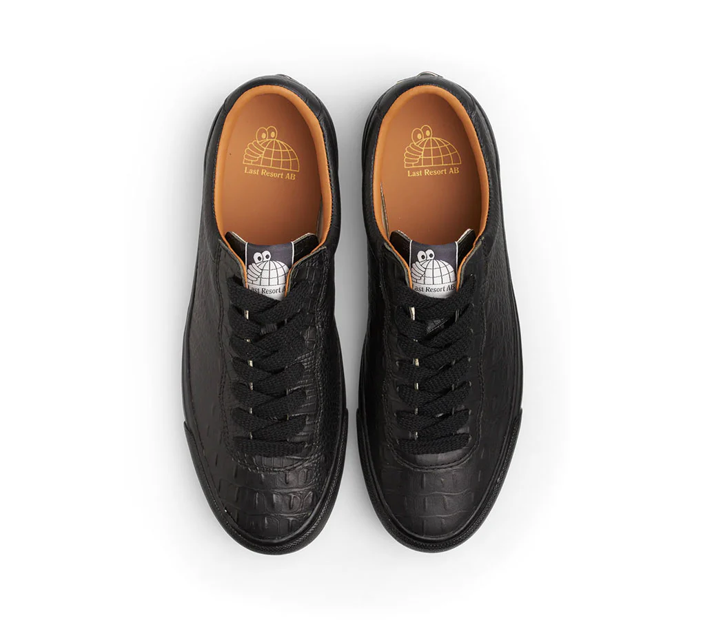 Last Resort AB VM001 Croc LO - Black/Black - Image 3