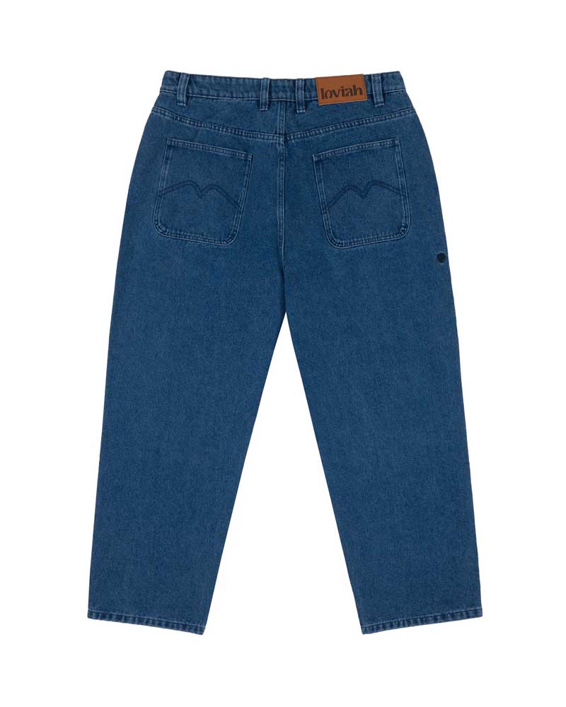 Loviah 1990 Baggy Denim Indigo Medium Wash - Image 2