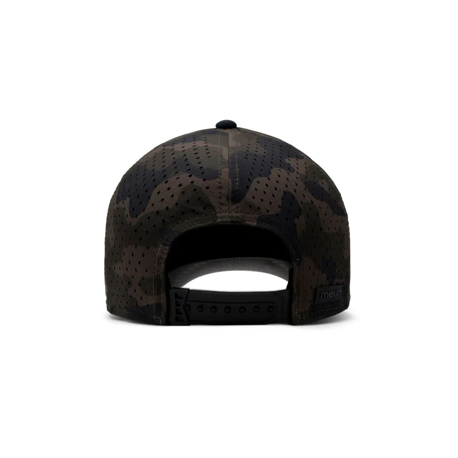Melin Hydro A-Game Icon Hat Olive Camo - Image 4