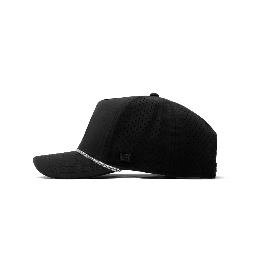 Melin Hydro Odyssey Rope Bulls Icon Hat Black - Image 3