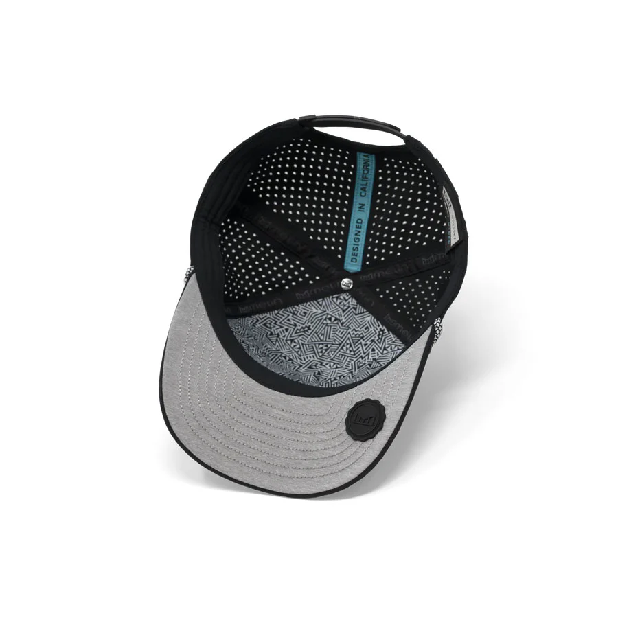 Melin Hydro Odyssey Rope Bulls Icon Hat Black - Image 5