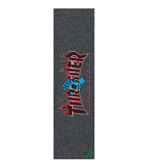 Mob Grip Sheet Thrasher X Santa Cruz Screaming Flame Logo
