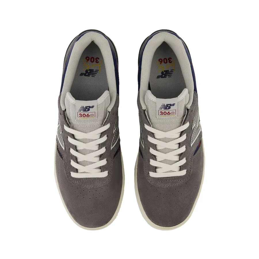 New Balance 306 Cup Foy Shoe Grey/Navy - Image 4