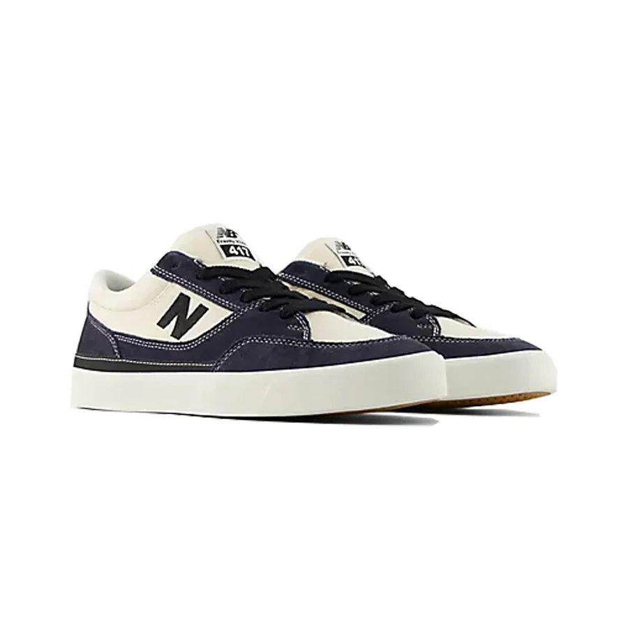 New Balance 417 Villani Low Shoe Navy/Sea Salt - Image 3