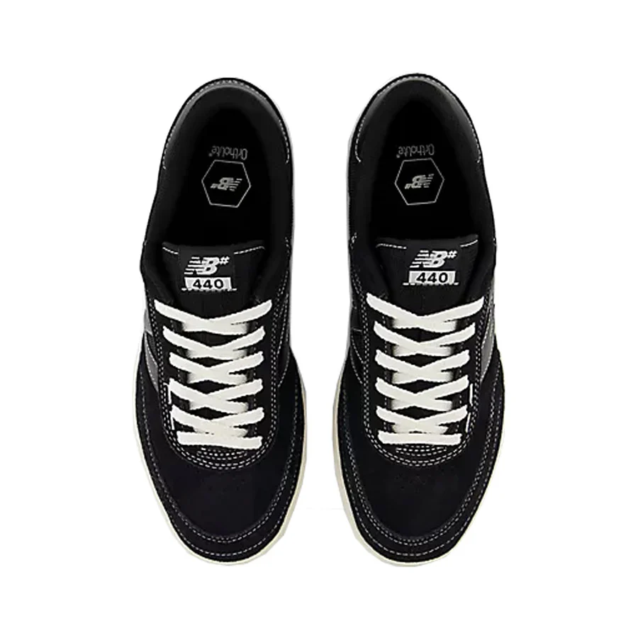 New Balance 440 Shoe Black/Sea Salt - Image 4