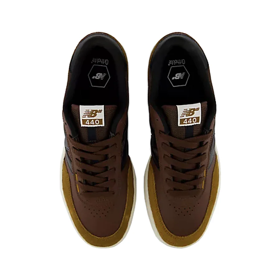 New Balance 440 Shoe Brown/Black - Image 4