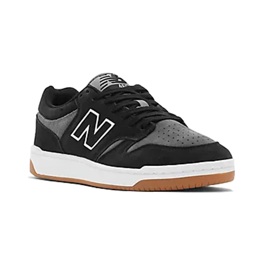 New Balance 480 Shoe Black/Grey - Image 3
