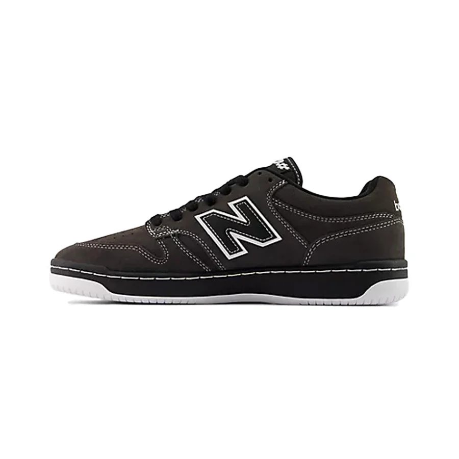 New Balance 480 Shoe Dark Grey/Black - Image 2