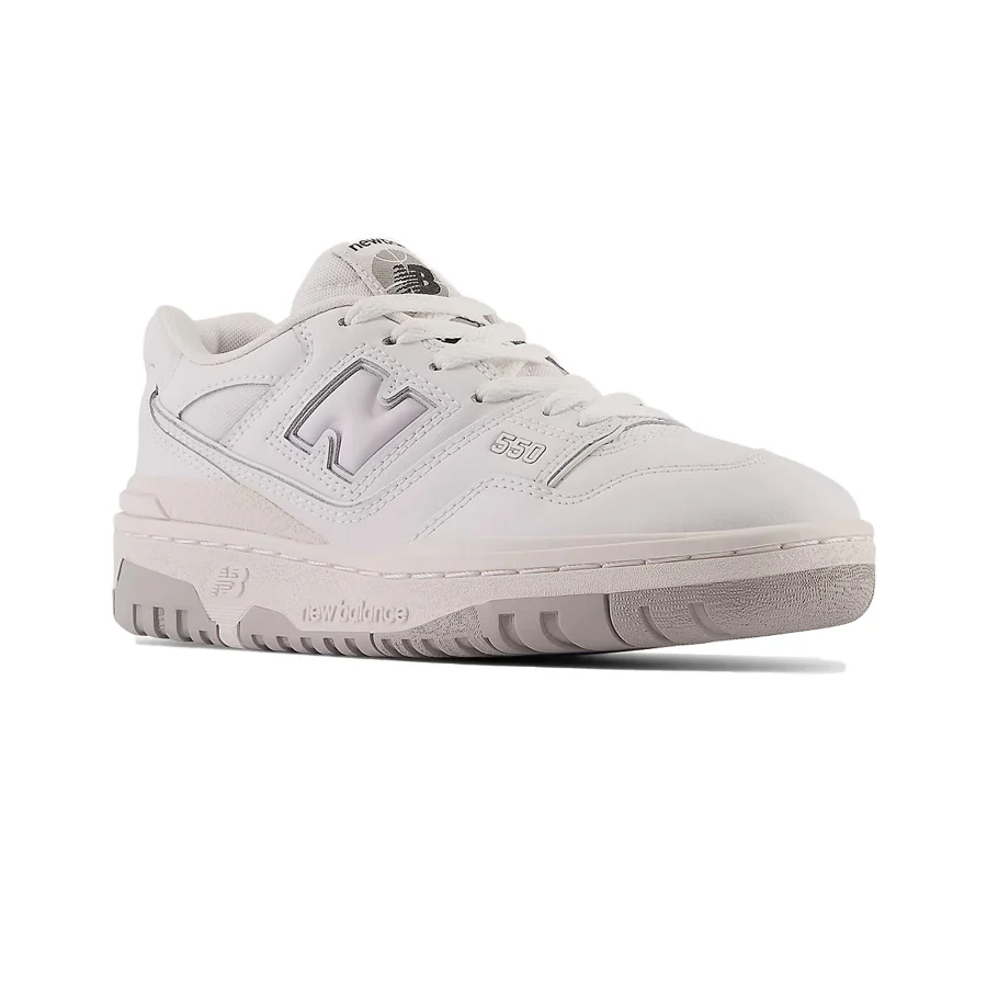 New Balance 550 - White/Raincloud - Image 3