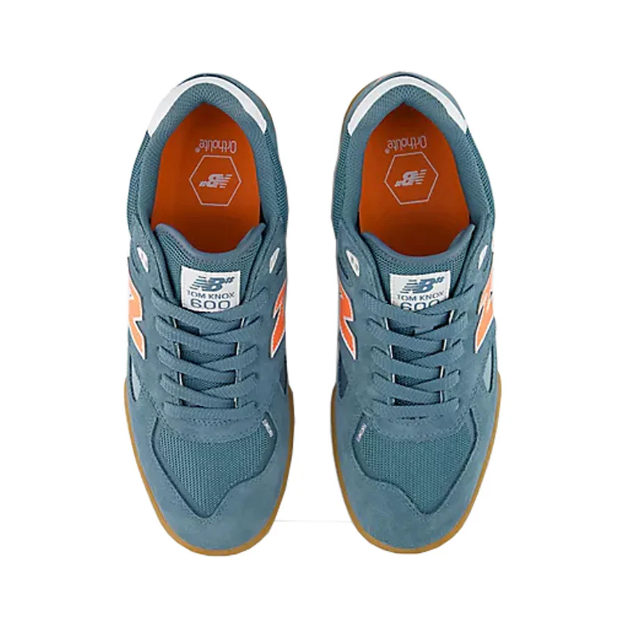 New Balance 600-Tom Knox Shoe Saltwater/Orange - Image 4