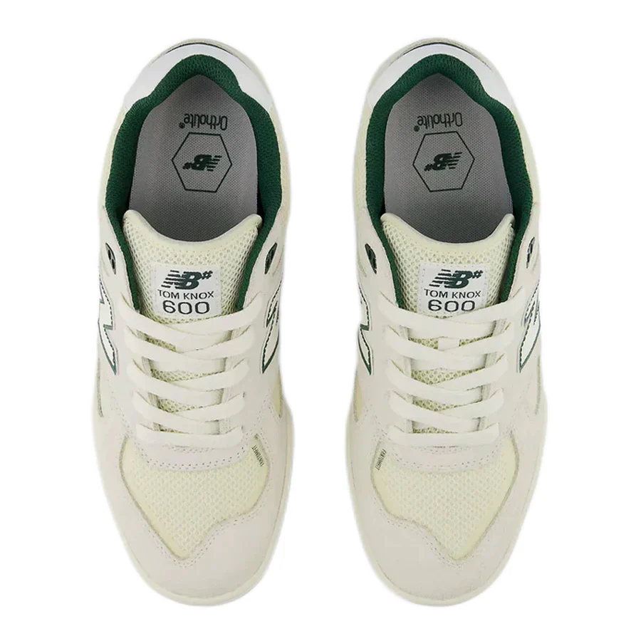 New Balance 600-Tom Knox Shoe Sea Salt/Forest - Image 5