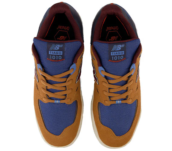 New Balance Numeric 1010 Tiago - Camel/Burgundy - Image 2