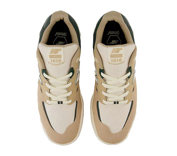 New Balance Numeric 1010 Tiago Lemos - Tan/Forest Green - Image 2