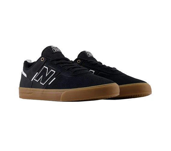 New Balance Numeric 306 Jamie Foy - Black/Gum - Image 3