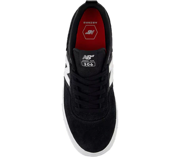 New Balance Numeric 306 Jamie Foy - Black/White - Image 4