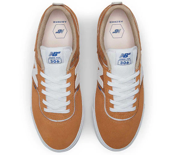 New Balance Numeric 306 Foy - Curry/White - Image 2