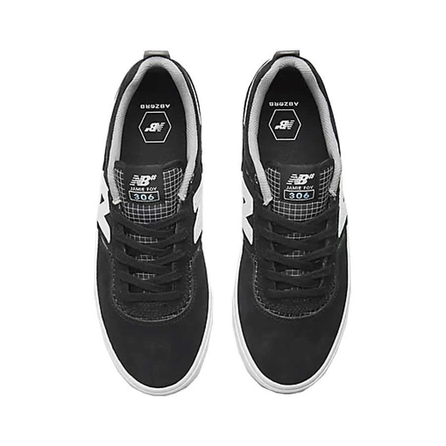 New Balance Numeric 306 Jamie Foy - Black/White (GRD) - Image 4