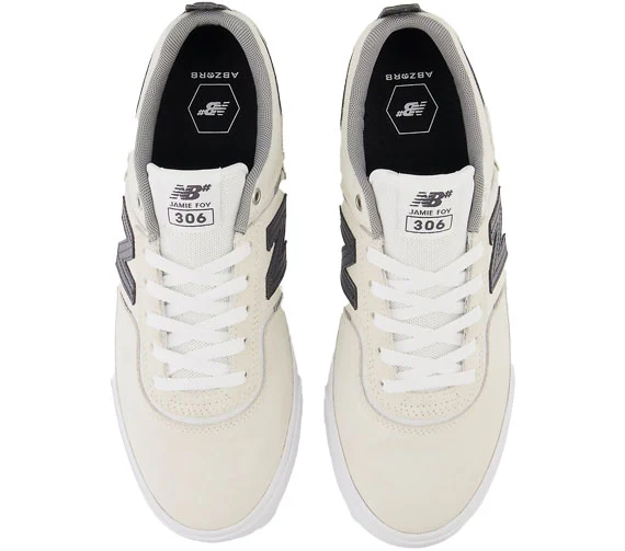 New Balance Numeric 306 Jamie Foy - White/Black - Image 3