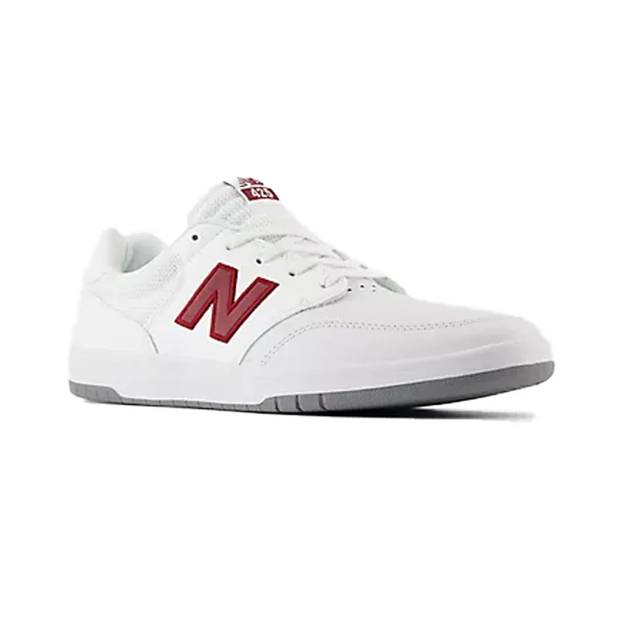 New Balance Numeric 425 - White/Burgundy - Image 3