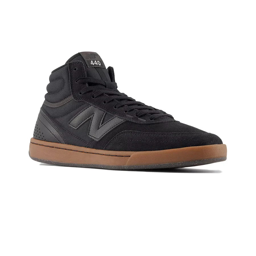 New Balance Numeric 440 High V2 Shoe Black/Gum - Image 3