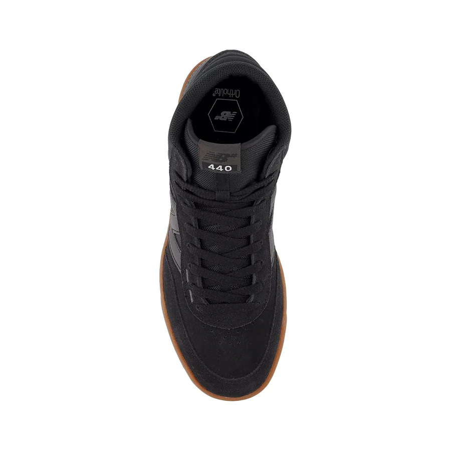 New Balance Numeric 440 High V2 Shoe Black/Gum - Image 4