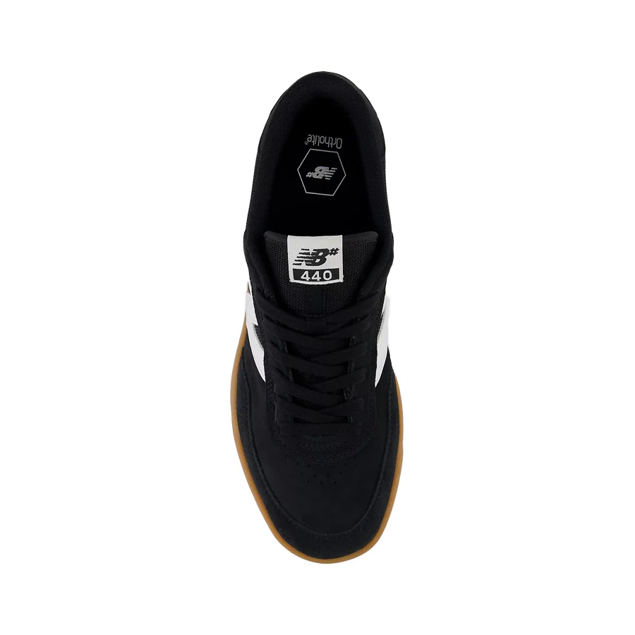 New Balance Numeric 440 V2 Shoe Black/Gum - Image 4