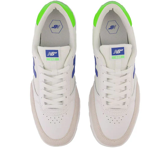 New Balance Numeric 440 - White/Royal - Image 2