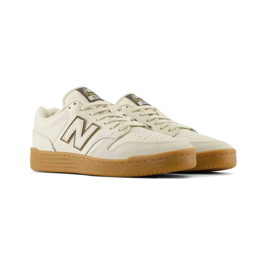 New Balance Numeric 480 Reynolds - White/Brown - Image 2