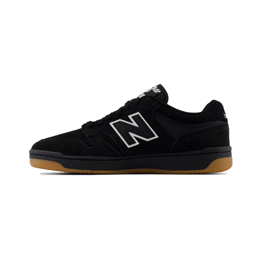 New Balance Numeric 480 Shoe Black/White - Image 2
