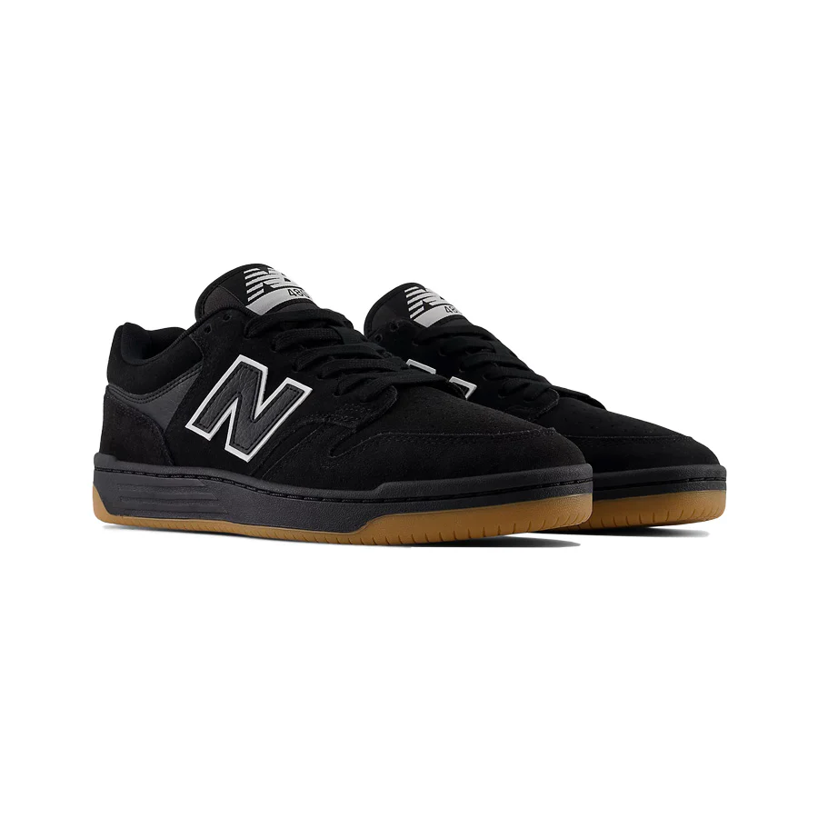 New Balance Numeric 480 Shoe Black/White - Image 3