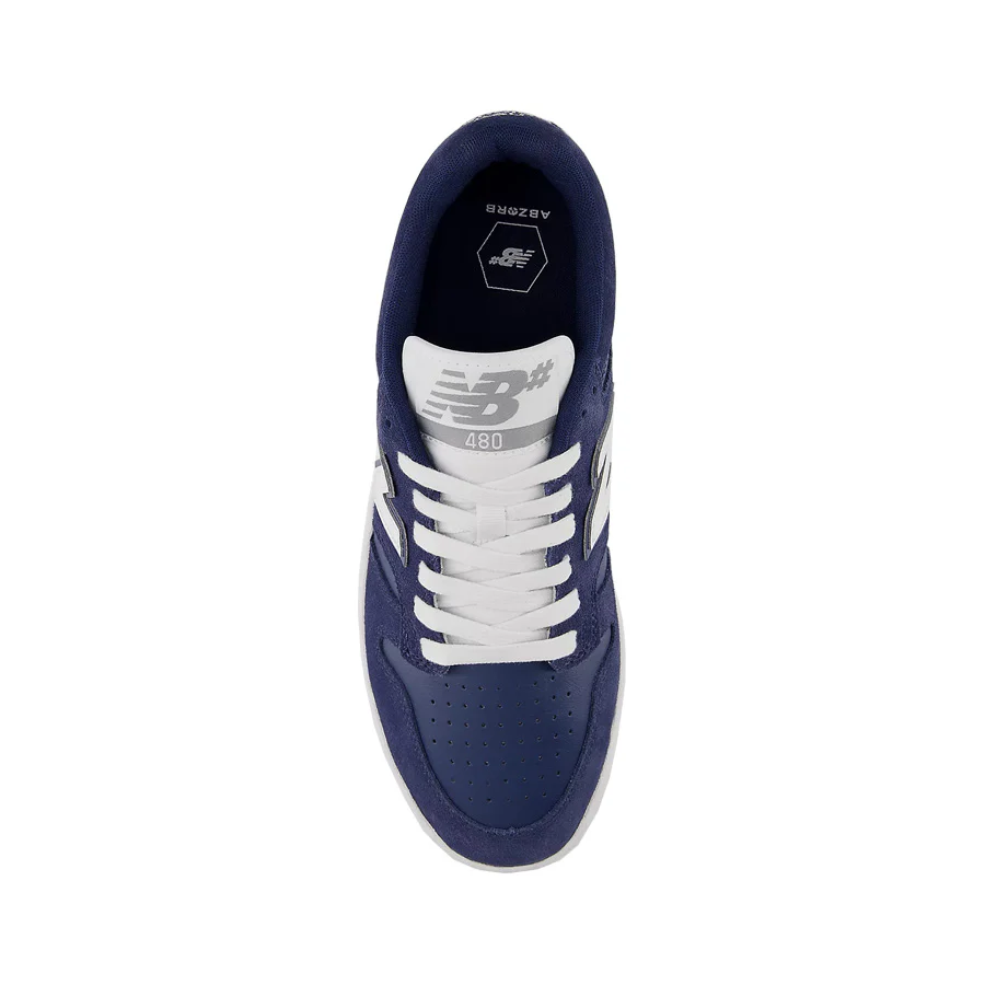 New Balance Numeric 480 Shoe NB Navy/White - Image 4