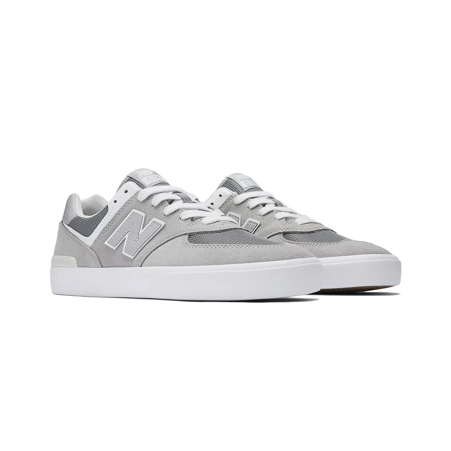 New Balance Numeric 574 Vulc - Grey/White (VGY) - Image 3