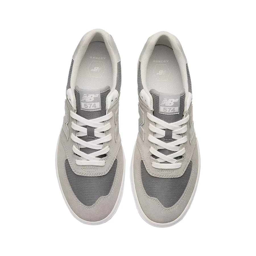 New Balance Numeric 574 Vulc - Grey/White (VGY) - Image 4