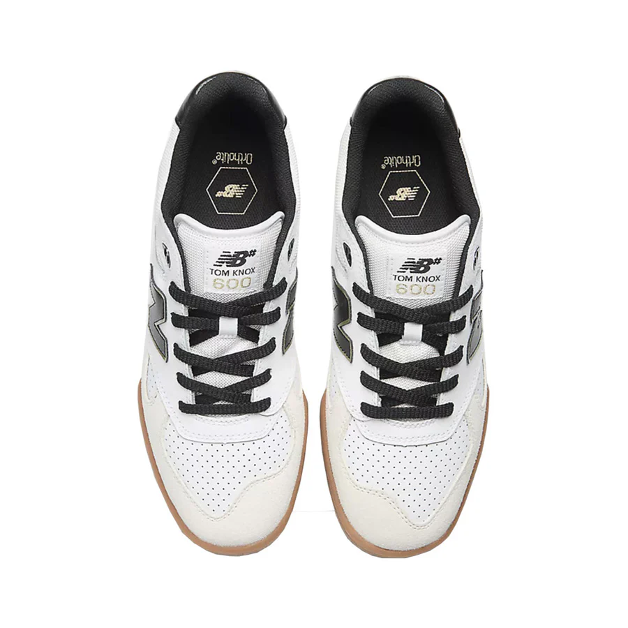 New Balance Numeric 600 Tom Knox - White/Black (WTA) - Image 4
