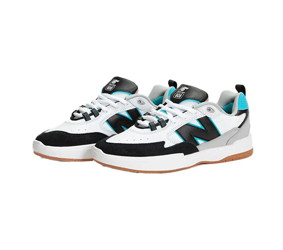 New Balance Numeric 808 Tiago - White/Teal - Image 2