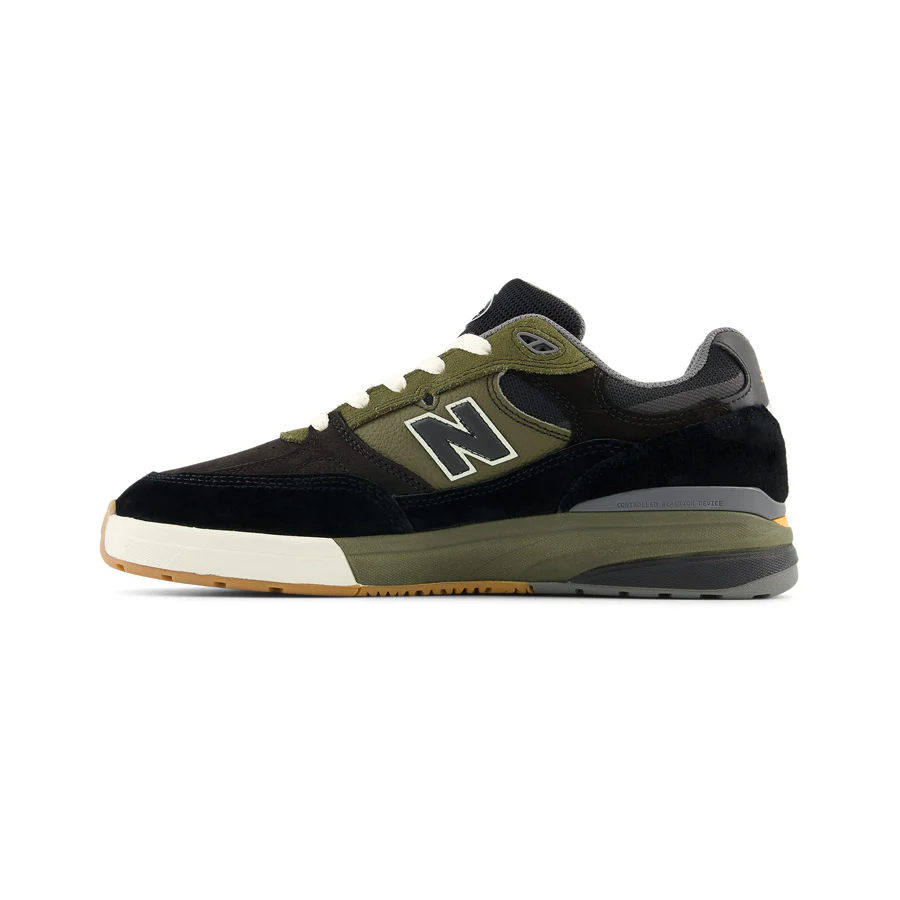 New Balance Numeric 933 Reynolds - Black/Olive - Image 2