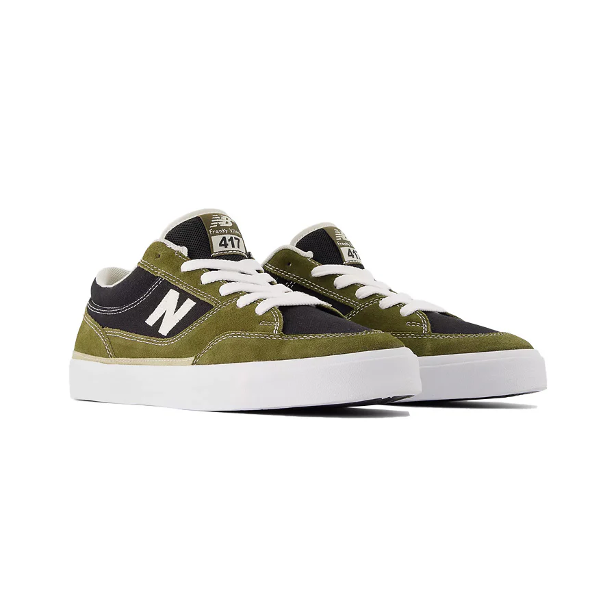 New Balance Numeric Franky Villani 417 Low Shoe Woodland/Black - Image 3