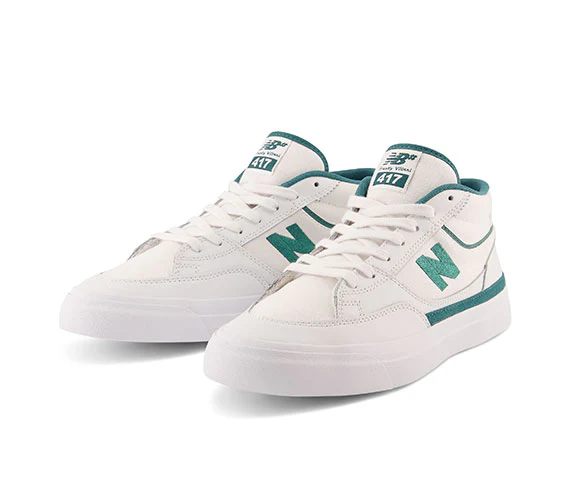 New Balance Numeric 417 Franky Villani - White/Vintage Teal - Image 5