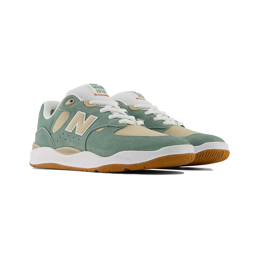 New Balance Numeric Tiago Lemos 1010 Shoe Dark Juniper/Sandstone - Image 3