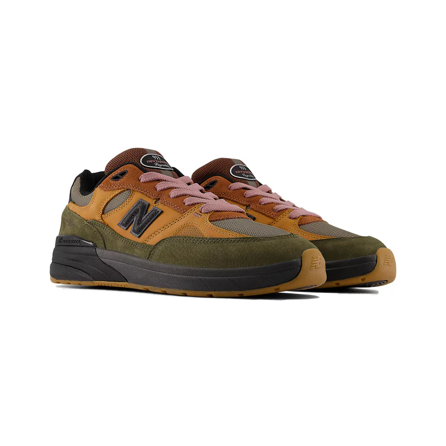 New Balance Reynolds 933 Gigliotti Shoe True Brown - Image 3