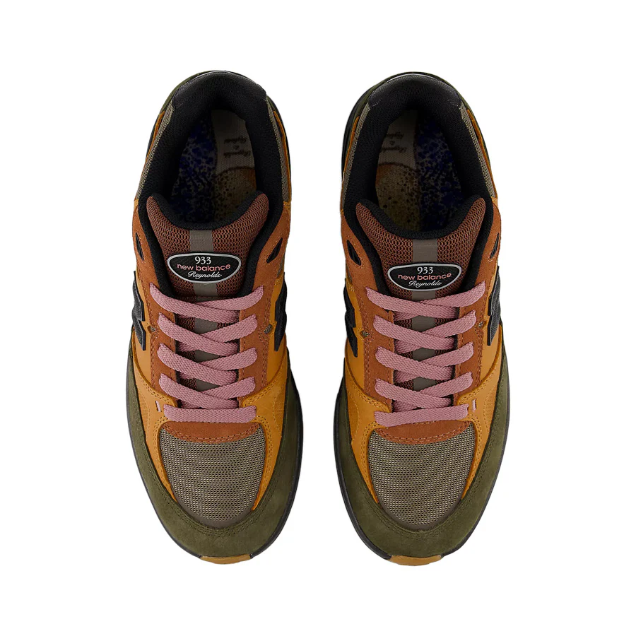 New Balance Reynolds 933 Gigliotti Shoe True Brown - Image 4