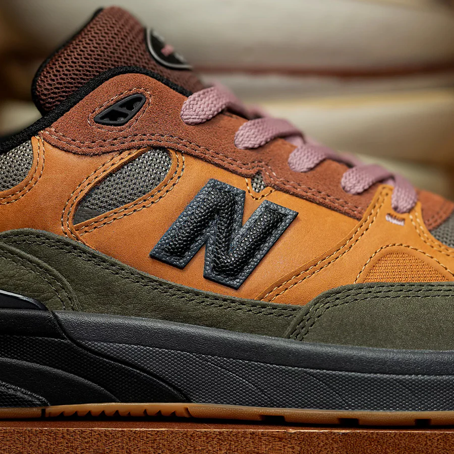 New Balance Reynolds 933 Gigliotti Shoe True Brown - Image 7