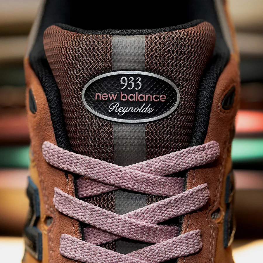 New Balance Reynolds 933 Gigliotti Shoe True Brown - Image 8