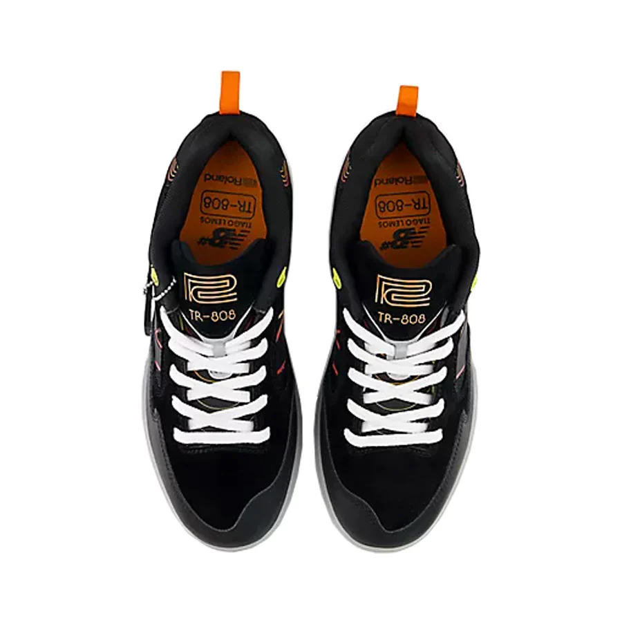 New Balance Tiago Lite Shoe Black/Orange - Image 4