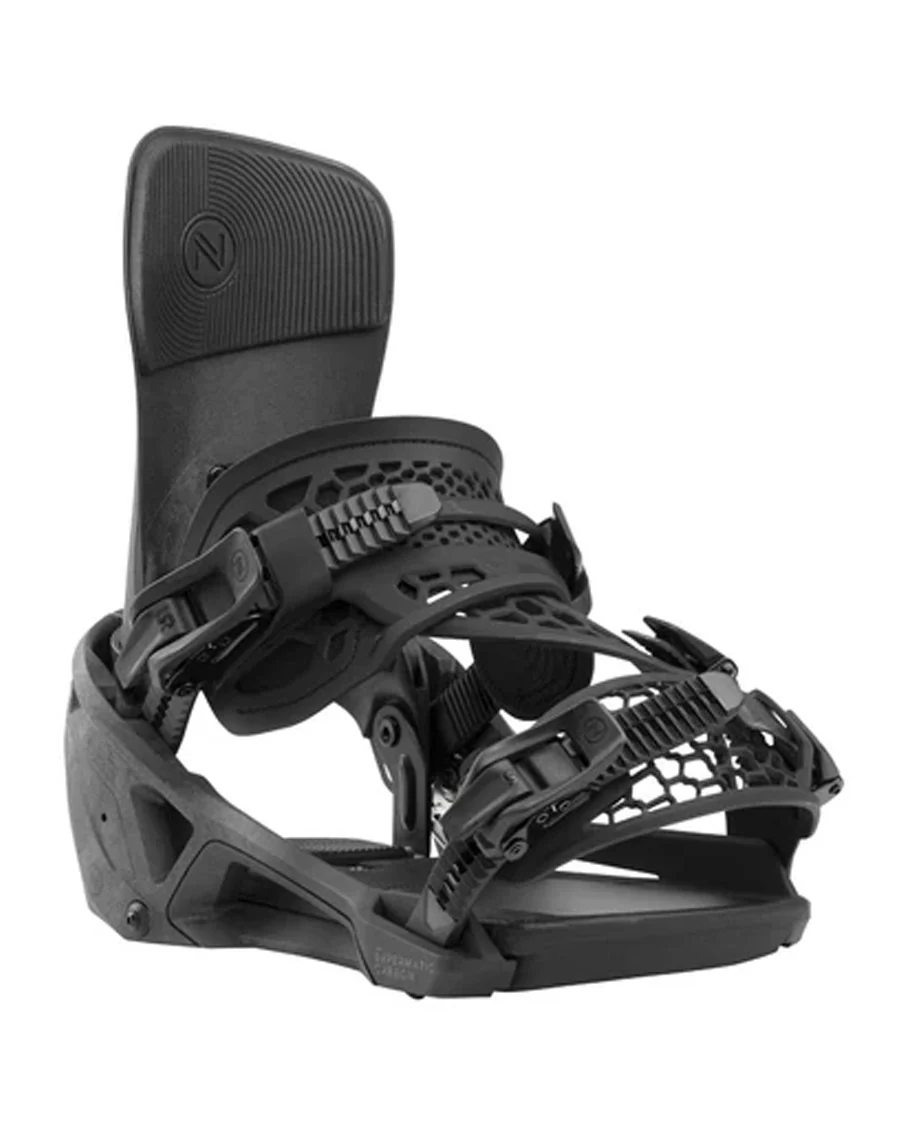 Nidecker Men's CARBON Supermatic® Binding Black 2026 - Image 2
