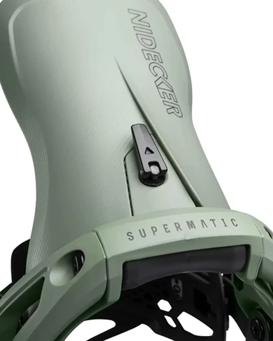 Nidecker Men's LT Supermatic® Binding Olive 2026 - Image 3